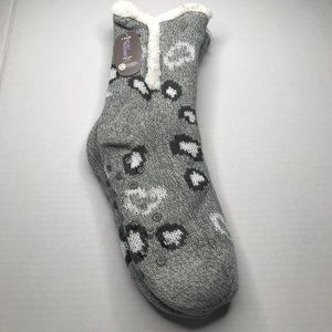 Secret Treasures Women's No Slip Slipper Sock Gray Size 4-10 New